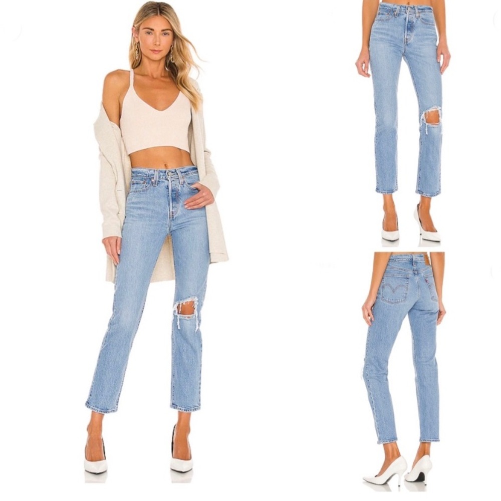 Levi's | Levi Wedgie Straight Jeans Tango Fray 27